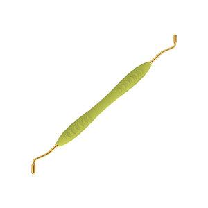 Condensador de amalgama dental recubierto de titanio con mango de silicona verde claro, herramienta restauradora, fabricante Pakistán - Product Image 5