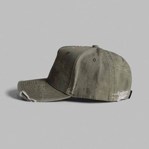 Gorra de Béisbol Bordada con Estilo Vintage Desgastado, Unisex, para Parejas, Casual, Ajustable, con Cierre a Presión - Product Image 2