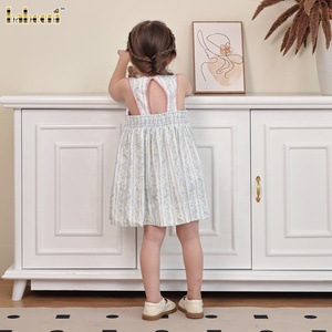 ชุดเดรสขาบานเป็นมิตรต่อสิ่งแวดล้อมสำหรับเด็กผู้หญิงชุดเดรส DR4416หลัง - Product Image 6