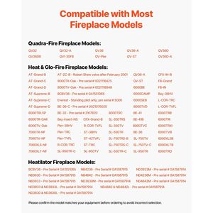 Kit de Ensamblaje de Piloto de Gas Natural Negro OE 485-510A4021-736 2103-010, Repuesto de Encendido para Chimenea, Compatible con Quadra-Fire Heat Glo - Product Image 5