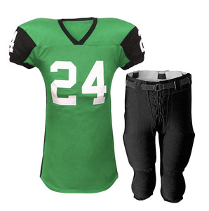Dernier design, uniforme de football américain professionnel pour hommes, grande taille, 100% polyester, respirant, coupe-vent, respectueux de l'environnement - Product Image 5