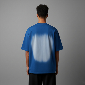 T-shirt Homme 2026 Tendance Haut de Gamme en Coton Lourd Délavé Effet Soleil, Style Hip Hop, Logo Personnalisé, 100% Coton Anti-Plis, Séchage Rapide et Respirant - Product Image 6