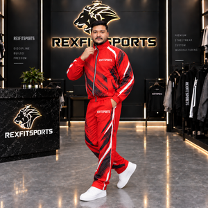 Conjunto Deportivo de 2 Piezas para Hombre, Chaqueta y Pantalones Cortavientos de Nailon, Ropa Deportiva Urbana, Fabricante Mayorista, Logotipo Personalizado - Product Image 3