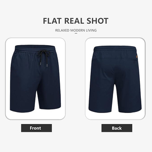 Pantalones Cortos Deportivos para Hombre con Costuras en Contraste, Secado Rápido, Ligeros, Transpirables y Elásticos para Gimnasio - Product Image 5