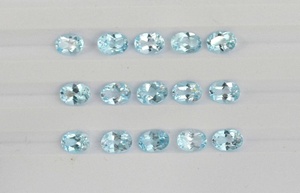 Topacio Azul Cielo Ovalado de Calidad Increíble, Hermoso y Natural, Precio al por Mayor, para la Elaboración de Joyería Festiva - Product Image 2