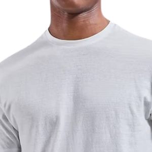 T-shirt léger à col rond pour homme, doux, respirant, à manches courtes, décontracté, idéal pour le fitness, l'entraînement, le quotidien et le style de vie. - Product Image 3