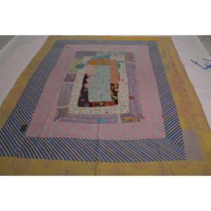 Couverture Kantha Gudri en coton indien, faite à la main, vintage, style bohème, jeté de lit, couverture réversible, décoration d'intérieur, cadeau - Product Image 3