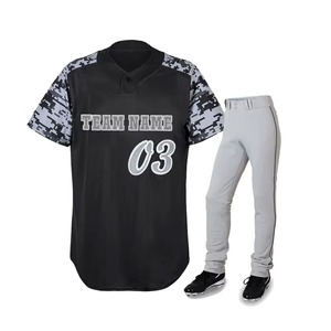 Uniforme de Béisbol Personalizado de Fábrica OEM para Hombre, 100% Poliéster, Transpirable, de Secado Rápido, Ropa Profesional para Equipos 2026 - Product Image 1