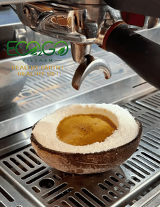 Tazón de Coco Tropical para Affogato, Taza de Helado de Madera para Instagram, Plato de Postre de Cáscara de Coco Natural, Grabado Láser Personalizado - Product Image 4