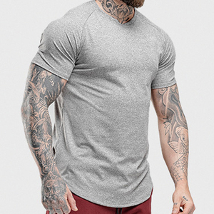 Camiseta personalizada de cuello redondo, corte ajustado, informal, cómoda, para gimnasio y uso diario. - Product Image 1