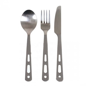 Vaisselle de luxe royale en acier inoxydable cuillère fourchette argent et or ensemble de couverts coréen bois plat Design poignée ensemble de couverts - Product Image 6