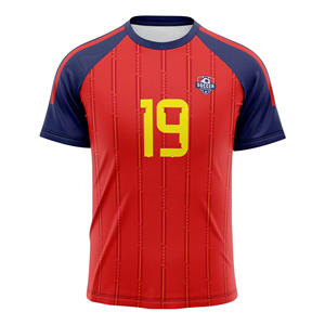 Maillot de football personnalisé : Créez votre propre logo, respirant, en polyester, pour l'entraînement, sublimation intégrale, uniformes d'équipe - Product Image 2