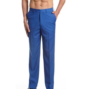 Pantalones de Lona Rectos y Transpirables RABUSH SPORTS, de Cintura Media, Formales, para Negocios, Bodas, Oficina, 100% Algodón, con Cierre - Product Image 6