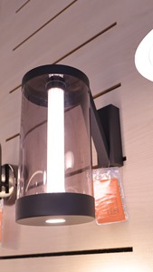 Modern Glass Shade Wall <b>Light</b> Metal Frame LED <b>Sconce</b> 11W Indoor Wall Mounted Lamp - Product Image 2