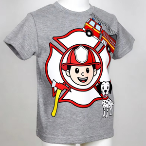 Camisetas Infantiles Estampadas con Diseños Gráficos Divertidos, Tela de Algodón Suave, Camiseta Cómoda de Manga Corta para Niños y Niñas, Ropa Casual y Elegante - Product Image 1