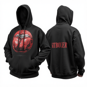 Men 100% Cotton Winter 3D for Oversized Hoodie - Product Image 2