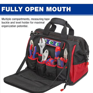 Nouvelle trousse à outils de grande capacité ODM pour électriciens, plombiers, ouvriers du bâtiment, sacs à outils de ceinture NAHEED SPORTS pour hommes et femmes - Product Image 6