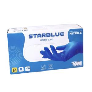 Cajas Autoarmables de Cartón Pequeñas Personalizadas del Fabricante, Cartón de 3 Capas con Tapa, Cartón Corrugado, Guantes Médicos Plegables Reciclados - Product Image 1