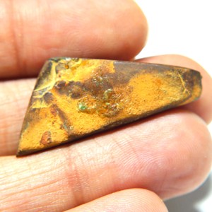 Ópalo de Boulder Australiano Cabujón Sólido, Ópalo Natural de Boulder Australiano Pulido Suelto para Joyería - Product Image 4