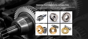 Tùy chỉnh CNC gia công bánh răng côn thẳng hợp kim thép chính xác Mài Bộ phận truyền động cho hộp số thiết bị công nghiệp - Product Image 4