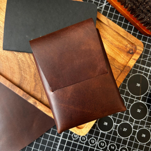 Cartera de Cuero Genuino Premium sin Costuras, Tarjetero Delgado Minimalista sin Costuras, Monedero para Hombre con Bolsillo Frontal, Compra al por Mayor SLW-0002 - Product Image 3