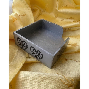 Handcrafted Durable Eco-Friendly Wooden Coaster <b>Set</b> Carved Storage Box Modern Drinkware Stylish <b>Table</b> Decor <b>Dining</b> Office <b>Set</b> - Product Image 1