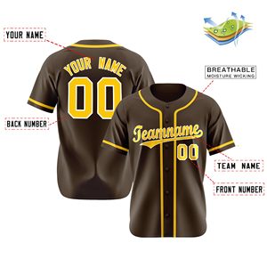 Maillots de baseball personnalisés, uniformes d'équipe personnalisés pour hommes, femmes, garçons et filles, avec votre nom, votre numéro et votre logo brodés - Product Image 3