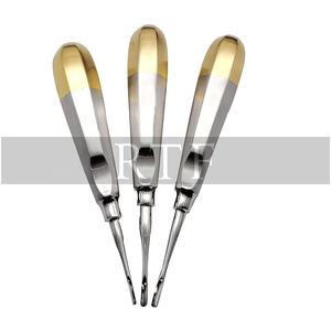 Elevadores Dentales para Extracciones Directas, Elevador de Punta de Raíz, Elevador Tipo Gouge - Product Image 2