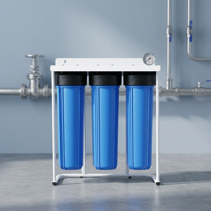 Purificateur d'eau RO Kangaroo Jumbo 6 étapes, 20 pouces, avec réservoir en acier inoxydable écologique, modèle de comptoir pour usage extérieur, fabriqué au Vietnam - Product Image 1