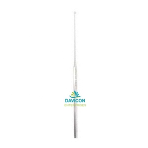Micro crochets d'oreille de haute qualité 15cm/6 \ "pour l'utilisation chirurgicale ORL SHAMBAUGH marque acier inoxydable 1.0mm 45 degrés Source d'alimentation manuelle - Product Image 5