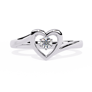 Bague de fiançailles en or jaune 14 carats avec diamant de laboratoire Goldleaf IGI Classic Radiant Cut DEF VVS 1-5 carats pour anniversaire - Product Image 1
