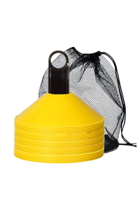 Conos de Entrenamiento de Fútbol Azules Apilables, Juego de 30 Piezas, Resistentes al Agua, Ecológicos, con Bolsa de Transporte Duradera para Prácticas Deportivas - Product Image 5