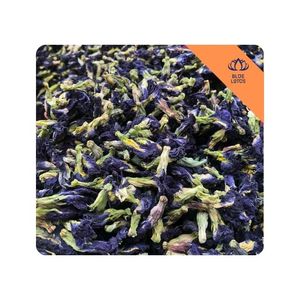 Fleurs de thé de pois papillon séchées Blue Lotus Farm pour la préparation de thé, usage culinaire et cosmétique - Origine Ho Chi Minh City - Product Image 1
