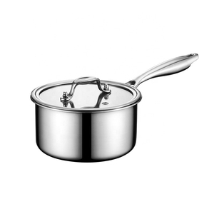 Compact Cooking Sauce Pan With Premium Quality Finish For Modern Kitchen And Home Dining Pan - Product Image 1
