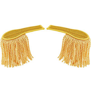 Epaulettes de Uniforme Ceremonial al por Mayor, Suministro Directo de Fábrica, Marca Privada, en Stock - Product Image 1