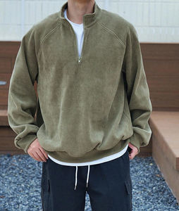 Nueva Llegada 2026 Sudaderas Casuales para Hombre, Sudadera de Forro Polar Suave de Manga Larga con Cierre de Cremallera, OEM - Product Image 5