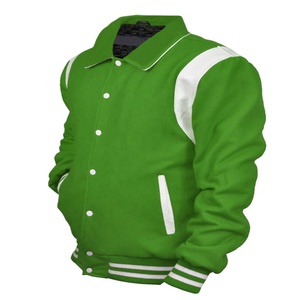 Chaquetas Varsity de Piel de Vaca de Invierno de Alta Calidad, Ropa Deportiva Más Vendida para Béisbol, Escuela y Universidad - Product Image 2