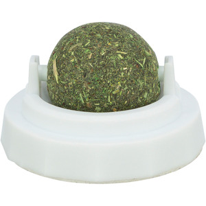 Palla di Erba Gatta con Supporto 5 cm Elegante Ornamento per l'Intrattenimento Felino - Product Image 1