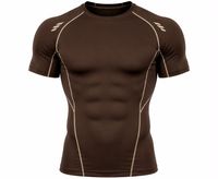 Rashguard personnalisé pour homme, noir, manches longues, col rond, en spandex, séchage rapide, respirant, écologique, anti-UV, 180g, pour sports de plein air