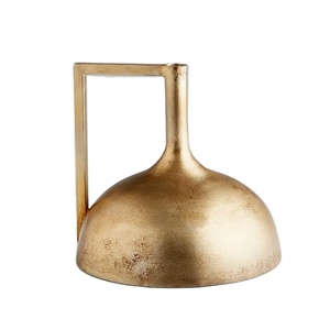 Jarrón de Metal de diseño Vintage, decoración de Metal atemporal, florero personalizado, jarrón elegante personalizado para decoración de hogar y oficina - Product Image 3