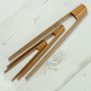 Pinzas de Cocina Ecológicas de Madera con Mango Largo, Pinzas para Servir Alimentos, Utensilios para Voltear, Mejor Precio - Product Image 6