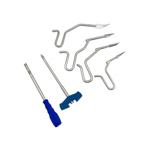Ouvre-trou pour clou intramédullaire fémoral orthopédique en acier inoxydable, instrument chirurgical vétérinaire manuel - Product Image 5