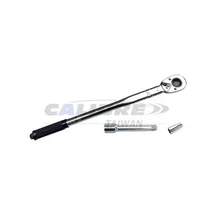 CALIBRE 1/2"Dr 10-210Nm Adjustable Click Torque Wrench with Sockets and Extension Bar