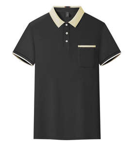 Custom Embroidered Men's Golf <b>Polo</b> <b>Shirt</b> Knitted Short Sleeve Lightweight <b>4XL</b> <b>Polo</b> - Product Image 5