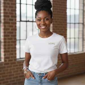 Pin de Solapa VOTE con Perlas y Letras de Diamantes de Imitación, Accesorio de Votación, Joyería para el Día de las Elecciones para Mujeres y Hombres - Product Image 2