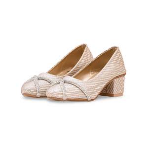 Escarpins fantaisie dorés pour fille KD0923 - Product Image 3