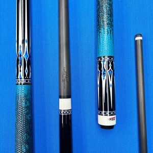 Queue de billard YFEN M7 en fibre de carbone de haute qualité, faite à la main, 12,5 mm, 1/2, avec poignée en cuir, à vendre - Product Image 3