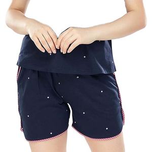 Ensemble décontracté 2 pièces été 2026 pour femme : T-shirt à manches courtes col rond et short 100 % coton respirant - Product Image 6