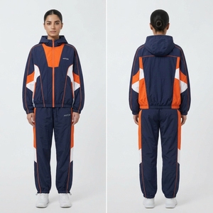 Conjunto Deportivo Cortavientos con Estampado de Camuflaje para Mujer - Chaqueta y Pantalones para Correr, Precio al por Mayor - Product Image 4
