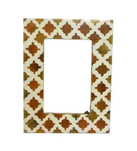 Cadre photo en os de chameau pour la décoration de la maison, design personnalisé, cadre photo en os de buffle de haute qualité - Product Image 5